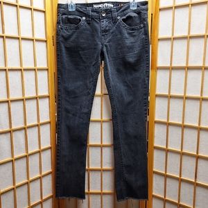 🖤 Hang Ten faded black low rise skinny jeans juniors 5/7 women's 4/6